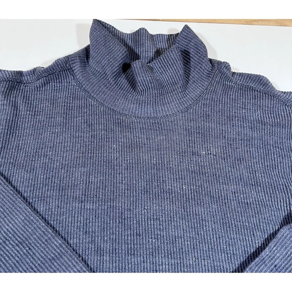 Canyon Guide Outfitters Blue Pullover Mock neck Sweater Soft Men's XXL